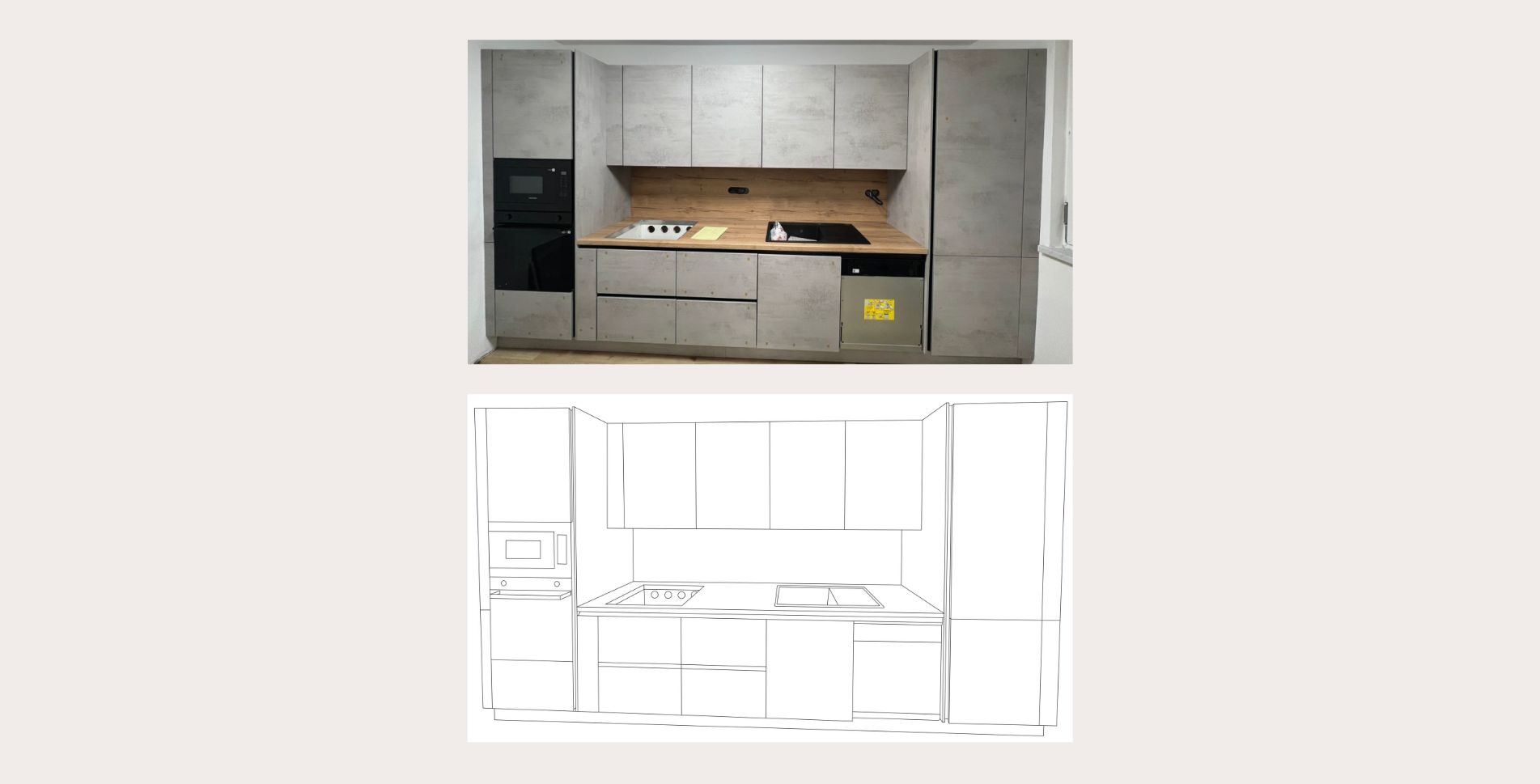 Ilustrace kuchyní #1