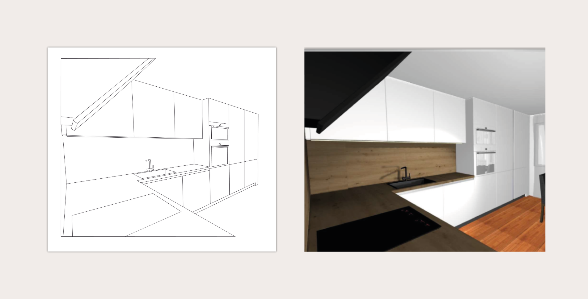 Ilustrace kuchyní #2