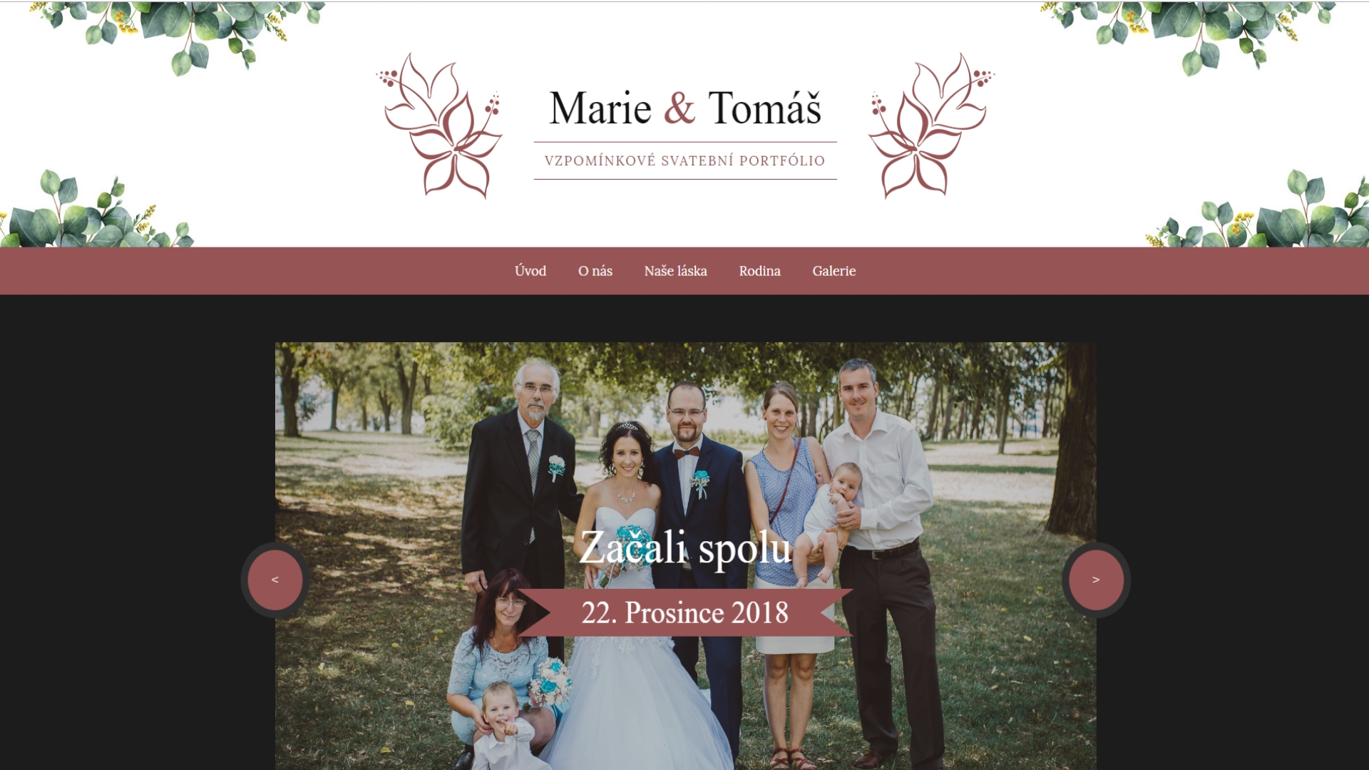 M&K - Svatební portfólio