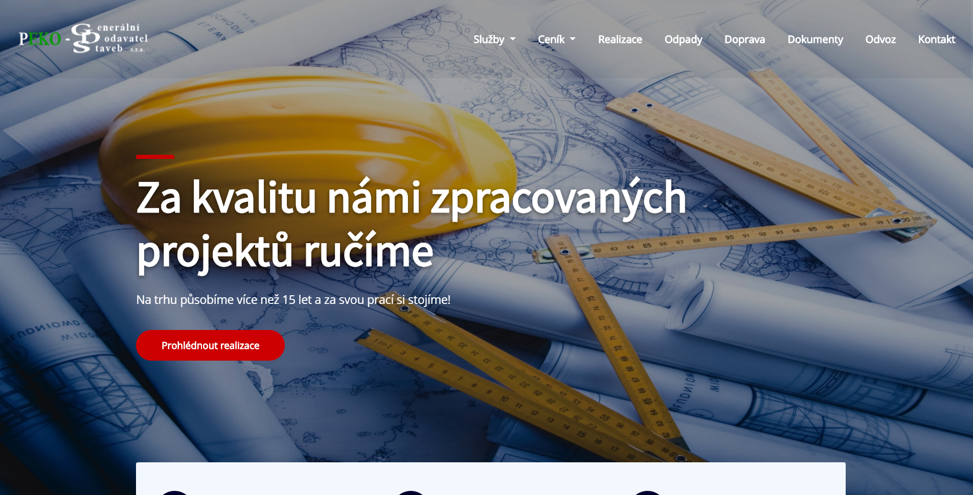 Peko-GDS.cz - Dodavatel staveb